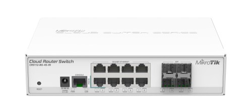 Router MikroTik CRS112-8G-4S-IN 8x1GbE 4xSFP PoE - 1483193