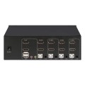 MANHATTAN PRZEŁĄCZNIK KVM HDMI/USB 4X1 DUAL-MONITO - 1462959