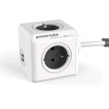 Przedłużacz allocacoc PowerCube Extended USB 2402GY/FREUPC (1,5m; kolor szary) - 752201