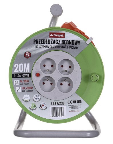 Przedłużacz bębnowy Activejet PB/20m - 752260