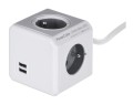 Przedłużacz allocacoc PowerCube Extended USB 2404/FREUPC (3m; kolor szary) - 840874