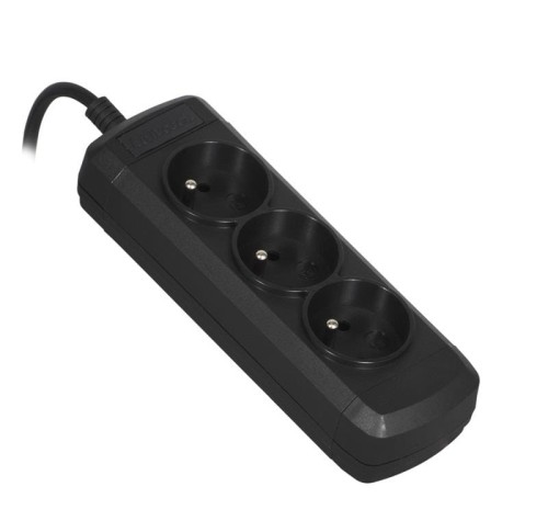 Przedłużacz Activejet (3 x UTE; 10 A; 1,5m; kolor czarny) - 752370