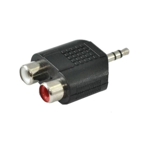 SSQ HA6 - Adapter 2 x żeński RCA - Jack stereo 3.5mm - 1477986