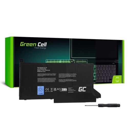 GREEN CELL BATERIA DE127V2 DJ1J0 DO DELL LATITUDE 7280 7290 7380 7390 7480 7490 2700MAH 11.4V - 1790192