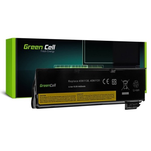 GREEN CELL BATERIA LE57V2 121500214 DO LENOVO THINKPAD T440 T450 T460 T550 T560 W550S X240 X260 L450 L470 4400MAH 10.8V - 1790197