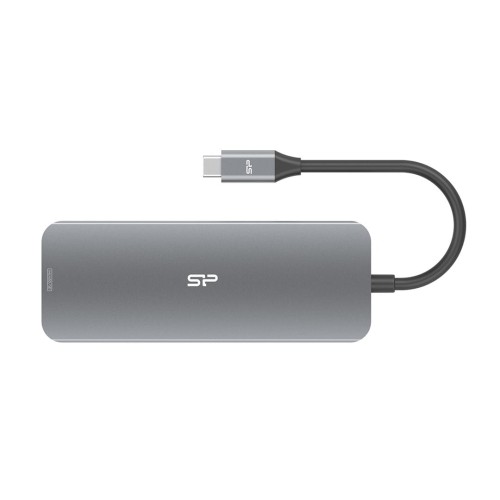 Stacja dokująca Silicon Power SR30 8in1 HDMI SD USB-C USB-A RJ45 PD 100W - 1790432