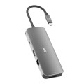 Stacja dokująca Silicon Power SR30 8in1 HDMI SD USB-C USB-A RJ45 PD 100W - 1790436
