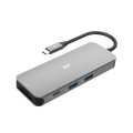 Stacja dokująca Silicon Power SR30 8in1 HDMI SD USB-C USB-A RJ45 PD 100W - 1790433