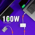Stacja dokująca j5create USB-C to 4K HDMI Ethernet Adapter 1x4K HDMI/1xUSB-C/1xRJ45 Gigabit; kolor biały JCA351-N - 1775609