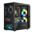 Obudowa LOGIC PORTOS ARGB Mini USB 3.0 Black - 1648840