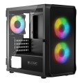 Obudowa LOGIC PORTOS ARGB Mini USB 3.0 Black - 1648838