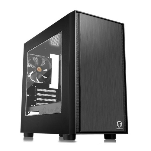Thermaltake Versa H17 Window Micro Wieża Czarny - 772302