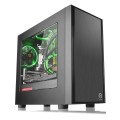 Thermaltake Versa H17 Window Micro Wieża Czarny - 772301