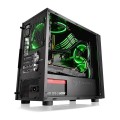 Thermaltake Versa H17 Window Micro Wieża Czarny - 772291