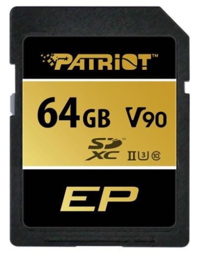Patriot EP V90 SDXC 64GB UHS-II U3 CL10 - 1743475