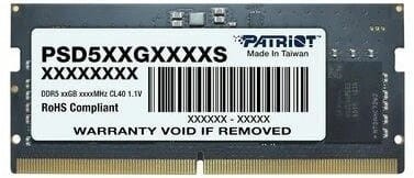 PATRIOT DDR5 32GB 5600MHz SODIMM Signature - 1760801