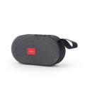 GEMBIRD MOBILNY GŁOŚNIK BLUETOOTH Z WBUDOWANYM MIKROFONEM 3W, MICRO SD, USB, SZARY - 1491892