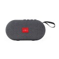GEMBIRD MOBILNY GŁOŚNIK BLUETOOTH Z WBUDOWANYM MIKROFONEM 3W, MICRO SD, USB, SZARY - 1491895