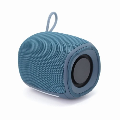 GEMBIRD PRZENOŚNY GŁOŚNIK BLUETOOTH LED SPK-BT-LED-03-B RMS 2X 5W, WBUDOWANY MIKROFON, KOLOR NIEBIESKI, USB, AUX, MICROSD - 1630045