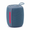 GEMBIRD PRZENOŚNY GŁOŚNIK BLUETOOTH LED SPK-BT-LED-03-B RMS 2X 5W, WBUDOWANY MIKROFON, KOLOR NIEBIESKI, USB, AUX, MICROSD - 1630049