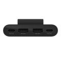 BELKIN HUB USB POWER EXTENDER 2XC 2XA 30W BLACK - 1791245
