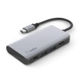 BELKIN HUB USB-C 4-IN-1 MULTIPORT ADAPTER - 1454525