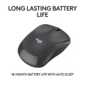 Mysz bezprzewodowa Logitech M240 Silent Bluetooth optyczna czarna/grafitowa - 1766859