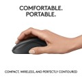 Mysz bezprzewodowa Logitech M240 Silent Bluetooth optyczna czarna/grafitowa - 1766860
