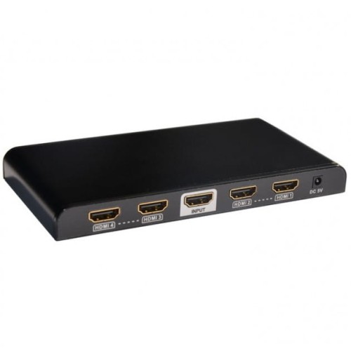 Rozdzielacz / Splitter Techly HDMI 1/4 Ultra HD, 3D - 1463653