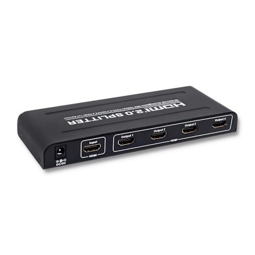 Rozdzielacz aktywny Qoltec Splitter HDMI 1x4 v.2.0 - 1335752