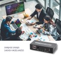 Rozdzielacz aktywny Qoltec Splitter HDMI v. 2.0 | 1x2 | EDID+IR - 1170755