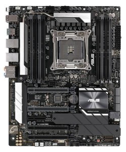 ASUS WS X299 PRO 1x Socket 2066, 8x UDIMM Non-ECC, NVIDIA 3-Way SLI, AMD 3-Way CrossFireX, 2x 1Gb Intel I210-AT, 4x USB 3.0, 4x USB 2.0, 2x USB 3.2 Gen 2, Realtek ALC S1220A 7.1-Channel, ATX