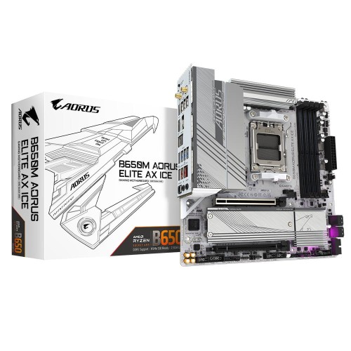 Płyta główna Gigabyte B650M AORUS ELITE AX ICE - 1796309