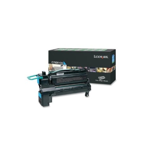 Lexmark Toner  C792X1CG Cyan - 1732377