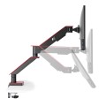 Uchwyt gamingowy do monitora LCD NanoRS, 17-32", 8kg, vesa 75x75 oraz 100x100, podwójne ramię, RS162 - 1493302