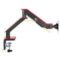 Uchwyt gamingowy do monitora LCD NanoRS, 17-32", 8kg, vesa 75x75 oraz 100x100, podwójne ramię, RS162 - 1493304
