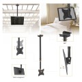 Uchwyt do telewizora sufitowy Maclean MC-580 23-42" 50kg czarny max VESA 200x200 - 1336506