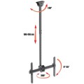Uchwyt sufitowy Techly 37"-70", 50kg regulowany - 1460988