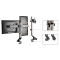 Uchwyt na dwa monitory Maclean MC-854 17"-27" 14kg VESA 75x75 100x100 - 1171110