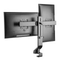 Uchwyt na dwa monitory Maclean MC-854 17"-27" 14kg VESA 75x75 100x100 - 1171114