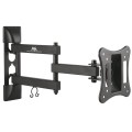Uchwyt do telewizora lub monitora Maclean MC-719 13-27" 15kg czarny max VESA 100x100 - 1131348