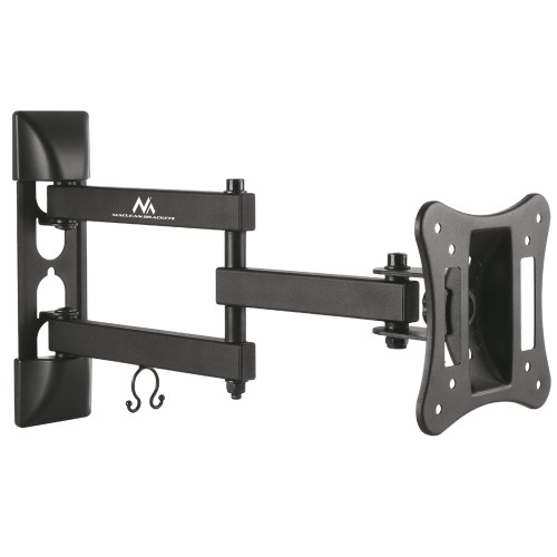 Uchwyt do telewizora lub monitora Maclean MC-719 13-27" 15kg czarny max VESA 100x100 - 1131348
