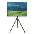 Stojak podłogowy Techly 32''-65'', 35kg Tripod Drewno - 1464433