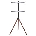 Stojak podłogowy Techly 32''-65'', 35kg Tripod Drewno - 1464434