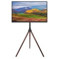 Stojak podłogowy Techly 32''-65'', 35kg Tripod Drewno - 1464437
