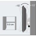 Uchwyt ścienny Techly 40"-65", 60kg slim - 1692961