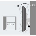 Uchwyt ścienny Techly 40"-65", 60kg slim - 1311626