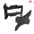 Uchwyt do telewizora Maclean MC-742 13-42" 25kg czarny max VESA 200x200 - 1131240