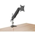 Ramię biurkowe LCD/LED Techly 15"-27", 8kg Amortyzator Gazowy - 1464428