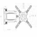 Uchwyt do telewizora ART AR-78 (ścienne; 23" - 52"; max. 32 kg) - 956451